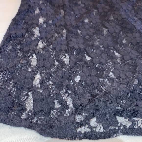 G by Guess Lace Black front Button Top. - Picture 9 of 10
